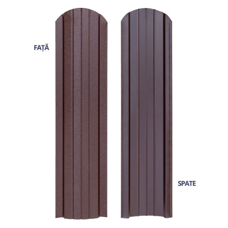 Șipcă Metalică P12 - 8017 MAT